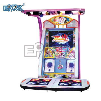 China High Quality Metal+Acrylic Arcade Dance Machine Coin Operated Game Machine Dancing Video Game Machine For Sale for sale