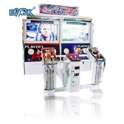 China Metal + Acrylic Indoor Coin Operated Crisis 4 Arcade Amusement Shooting Game Machine Time Shooting Machine for sale