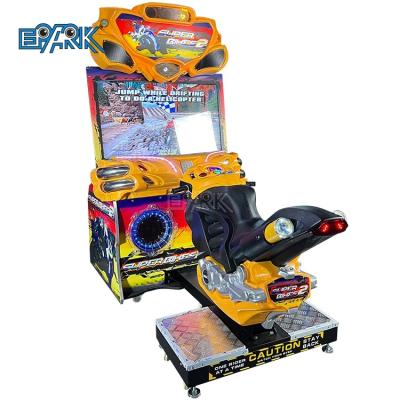 China Metal+Acrylic Indoor Classic Video Game Simulator FF Engine Racing Center Arcade Game Machine For Amusement for sale