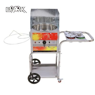 China High quality cheap price candy cart style cotton candy machine with high windshield for sale