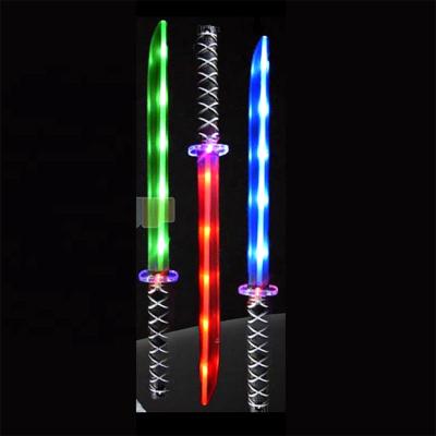 China New Design Plastic Led Light Sword Plastic Saber Toys Pumpkin Modeling For Halloween Party Led Flashing Kids Cos-game for sale