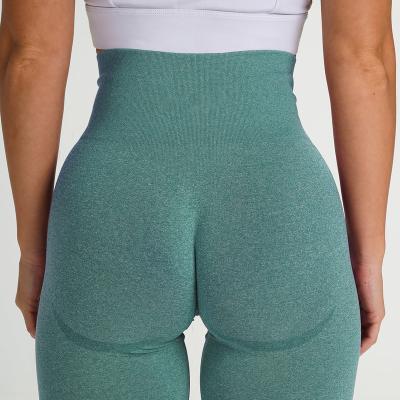 China Breathable High quality seamless hygroscopic wicking yoga pants Women's exercise fitness pants for sale