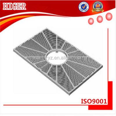 China Multiple fields cast iron tree grate for tree protection and decoration for sale