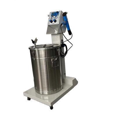 China Building Material Shops Professional Manual Industrial Electrostatic Powder Coating Paint Machine With Spray Gun for sale