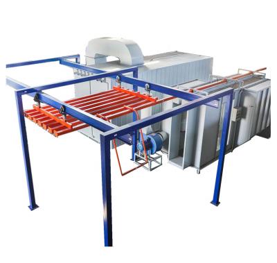 China Work Conveyor Industrial Powder Coating System Electrostatic Powder Good Price Conveyor Production Line for sale