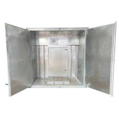 China Hot Fan-assisted Electric Powder Coating Working Metal Manual Powder Casting Oven Powder Coating Curing Oven for sale