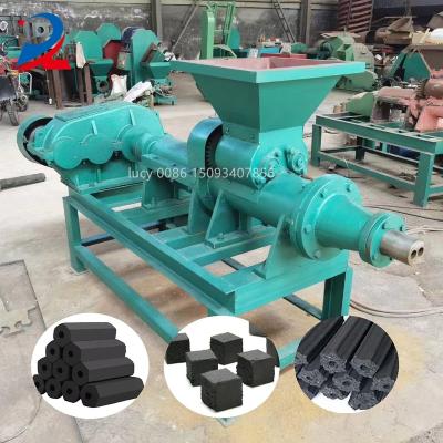 China Factory Direct Selling Mold Extrusion Charcoal Briquette Making Machine For Customize Different Molds for sale