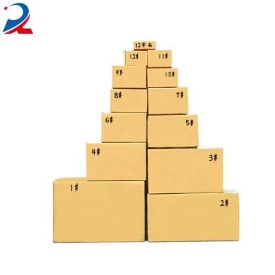 China Recycled Strong Cardboard Materials Packaging Box Empty Cardboard Box for sale