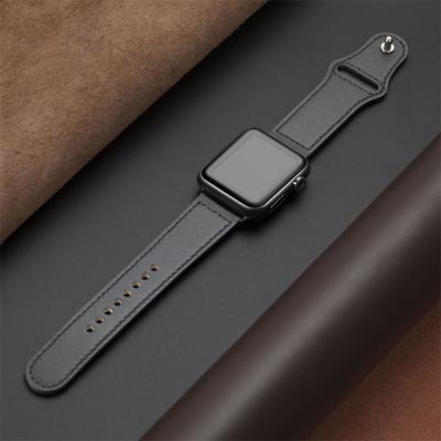 China Fashion Leather Strap Leather Watch Band For Apple Watch Band Series 1/2/3/4/5/6 Se for sale