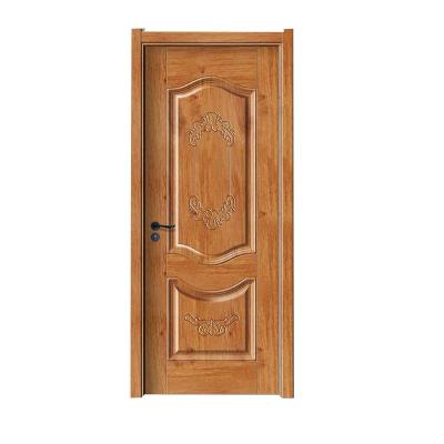 China Modern design melamine interior door waterproof modern wooden door reasonable prices laminated cheap pvc laminated mdf door M-8827 for sale