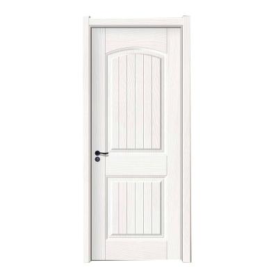 China Waterproof Luxury Flush Line Simple Design Process Interior Solid Wood Door Leading Industry Good Price PVC MDF Door M-8816 for sale