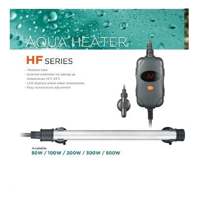 China PERIHA HF 300w 500w Constant Temperature Titanium Viable Aquarium Heater Automatic Aquarium Heater for sale