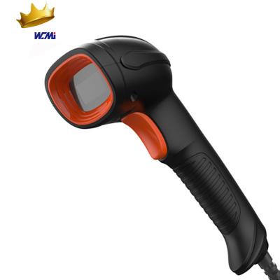 China WCMI USB 1d 2d QR Barcode Handheld Scanner For Mobile Payment Auto Scan Mode With A4 Holder for sale