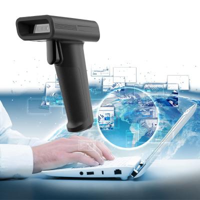 China T WCMI 2D QR Code Reader Wireless Handheld Bar Code Scanner BT Barcode Scanner Portable USB A4 Cable Interface for sale