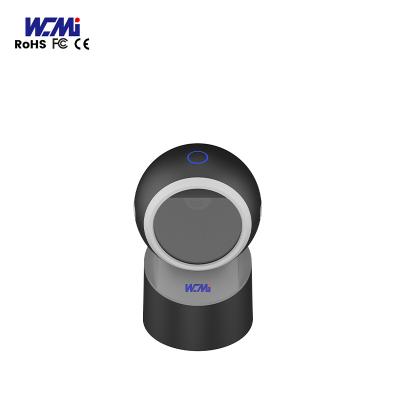 China Most Popular WCMI 1d 2d Code Omnidirectional USB Barcode Scanner A4size for sale