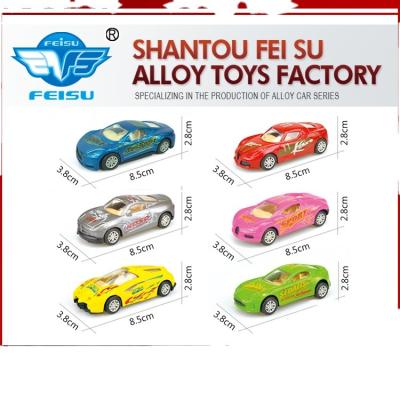 China Eco - Friendly Mini Pull Back Metal Toy Cars For Kids for sale