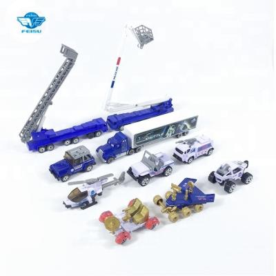 China 1 Eco-friendly 87 New Products Made In China Small Metal Truck Car Toys for sale