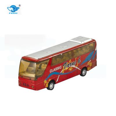 China Eco-friendly Metal Bus Toy Diecast Model Bus Toys Small Bus Toy for sale