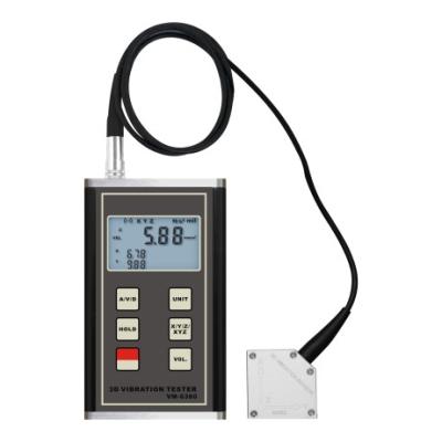 China VM-6380 Portable Vibrometer Report Analyzer VM-6380 2x1.5V AAA(UM-3)Battery for sale