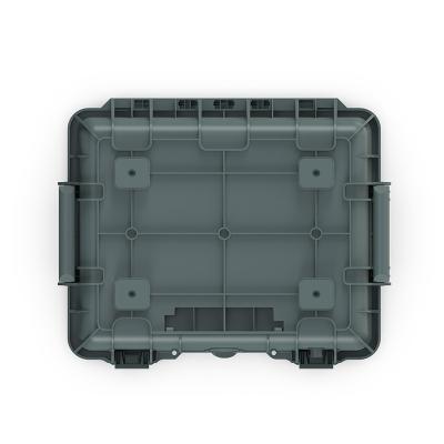 China Solid Plastic Collapsible Box Folding Storage Crate Industrial Wholesale Boxes for sale