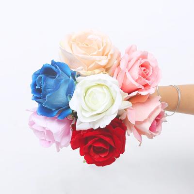 China Natural Contact Artificial Flower With One Head Single Pile Rose From China for sale