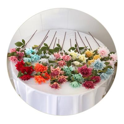 China Top 3 China Artificial Flowers Artificial Dahlia Flowers Natural Suppliers Contact for sale