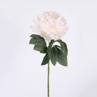 China Touch Natural Plant Peony Artificial Flowers Wholesale Decorative Wrapped Plants For Wedding Home Table Indoor Decoration for sale