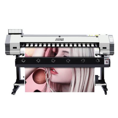 China Large discount 1.6m 1.8m printer XP600 DX5 indoor outdoor digital eco advertising printers plotter plotter printing machine for sale