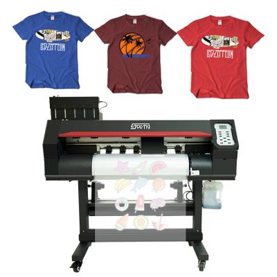 China 2020 New DTF Textile Printing Machine PET Film T-shirt Printer With Uncut Powder Machine For Any Fabric Textile for sale