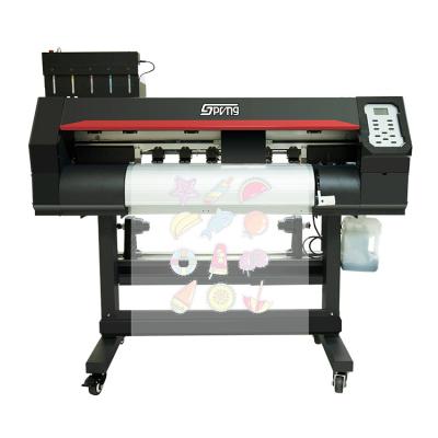 China T Shirt Fabric Textile Spring DTF PET Film Printer Uncut Heat Press Hot Melt Powder Shaking Machine For T Shirt Factory for sale