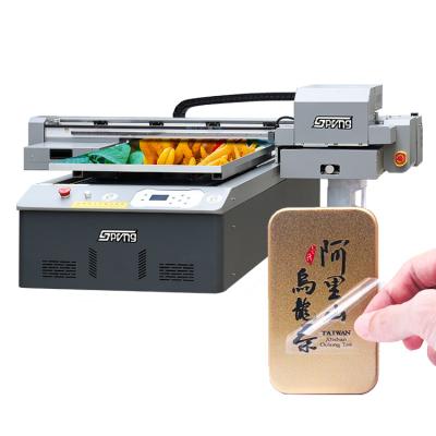 China Retail A1/A2/A3 printer cold size DTF uv6090 uv6090 varnish wood/flatbed glass/metal/acrylic printer plotter machine for sale