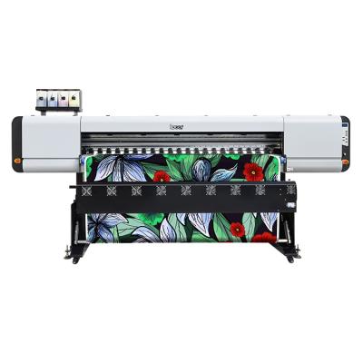 China Garment Shops Locor 1.8m Wide Format 6/8 Heads Dye Sublimation i3200 Printheads Digital Inkjet Printers for sale