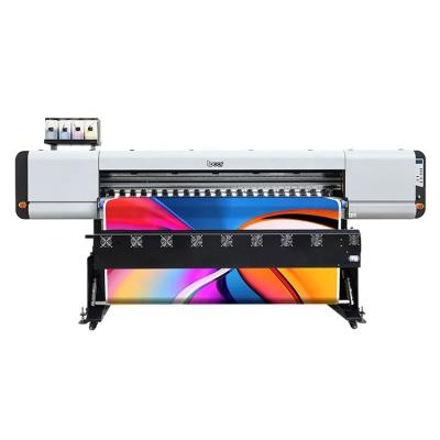 China Garment shops china factory direct sale 1.8 meter industrial dye sublimation printer With 8 pieces of print head for sale