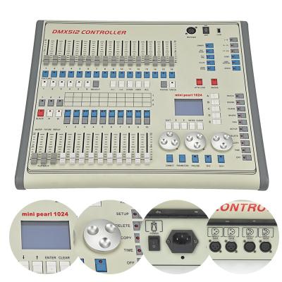 China Portable Professional DJ Equipment Stage Lighting MiNi Pearl 1024 Lightweight Console DMX 512 Controllers for sale