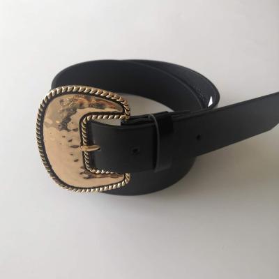 China Women Belt Elegant Women Fashion Hot Popular Wholesale Black Belt for sale