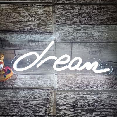 China Office Dream Neon Sign Custom Neon Light for sale