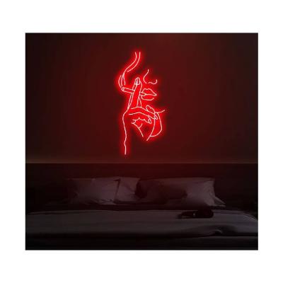 China Shops Smoking Neon Sign for Room Decor | Handmade neon sign for sale