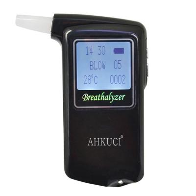 China Professional Tester Digital Breathalyzers With Print Function LCD Display Fuel Cell Sensor Alcohol Breath Tester AT-868FP Ahkuci for sale