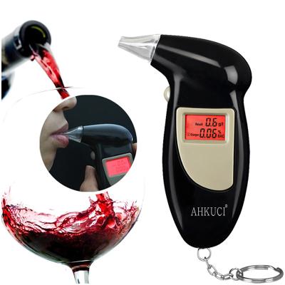 China Breathalyzer Personal Alcohol Testing Tester With Key Chain With LCD Display Screen AHKUCI Brand AT-68S for sale