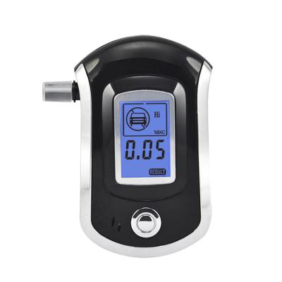 China Mini Professional Police LCD Screen Breath Alcohol Tester Personal Testing Digital Alcohol Breathalyzer AT-6000 for sale