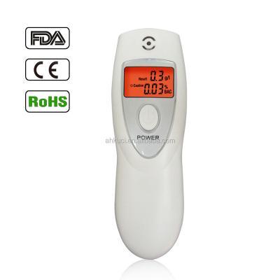 China Digital Display Personal Testing Breath Alcohol Tester Chain Head Breathalyzer With CE&ROSH Approval AT-642s for sale