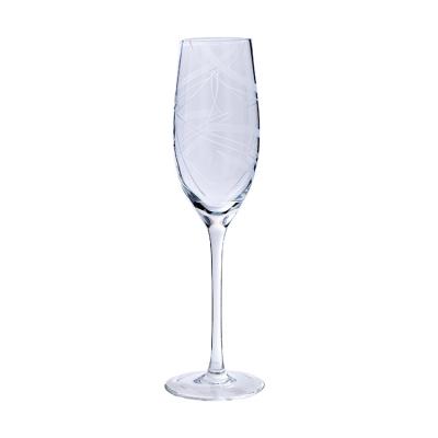 China Customize Factory Customize Exquisite Lead Free Crystal Martini Glass With Hand Cut for sale