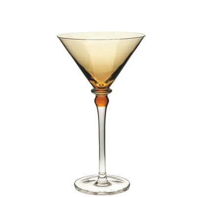 China Hot Selling Carry Classic Customize Handmade Solid Color S Martini Champagne Wineglass Goblet for sale