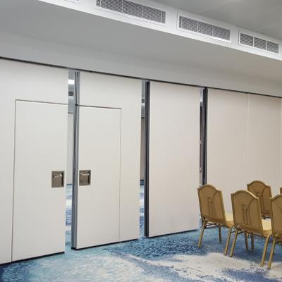 China Convention and Exhibition Center Traditional Interior Folding Movable Wall Demountable Doors Acoustic Collapsible Divider for sale