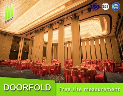 China Commercial Furniture Temporary Soundproof Wall For Hotel Wedding Hall Divider Banquet Hall Folding Door for sale