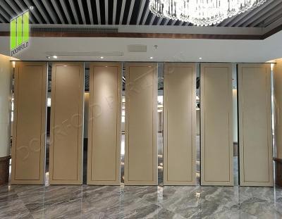 China Commercial Furniture Acoustic Divider For Restaurant Folding Wall Partition For Room Divider Fire Proof Partition for sale