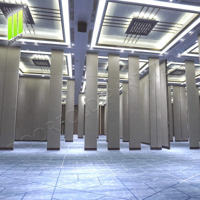 China Modern Movable Walls For Auditorium Acoustic Partition Walls Sound Proof Movable Partition Wall for sale