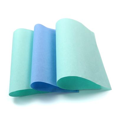 China WATERPROOF/Disposable/Flexible COLOR DISPOSABLE WHITE CREPE PAPER COVERS MEDICAL CREPE PAPER IN JUMBO ROLL for sale