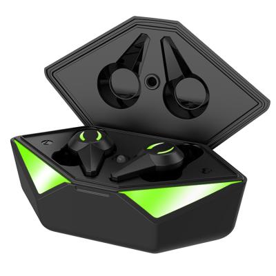 China New TWS Dual Mode Wireless Gaming/Music Game Earbuds Earbuds Low Game True Music Delay Dual Mode With Colorful Led Lights for sale