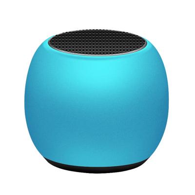 China Portable mini mini round wireless speaker bluetooth speaker wholesale for sale